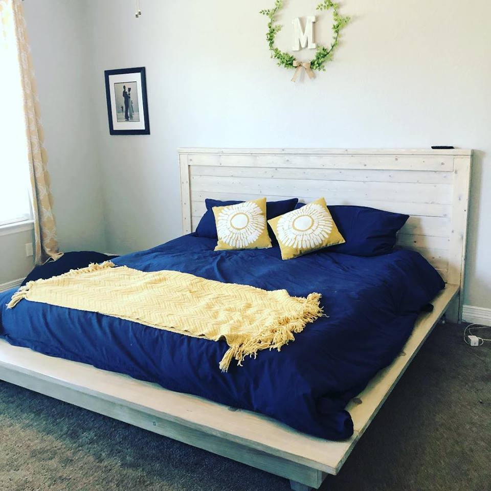 Used platform online bed